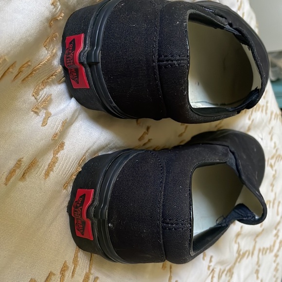 Vans Black Slip-On Sneakers - Picture 3 of 3